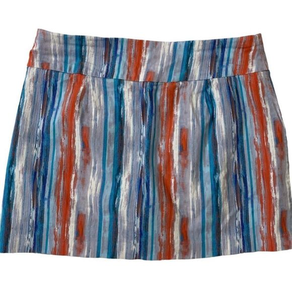 Zac & Rachel Multi Color Skort SZ 6P - Picture 2 of 11